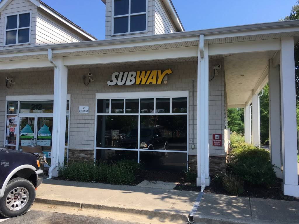 Subway Restaurants | restaurant | 212 Grange Hall Rd, Queenstown, MD 21658, USA | 4108275721 OR +1 410-827-5721