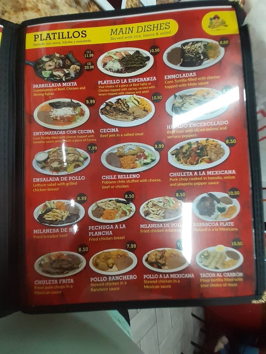 Restaurant La Ezperanza #2 | restaurant | 11740 Tomball Pkwy, Houston, TX 77086, USA | 2812726101 OR +1 281-272-6101