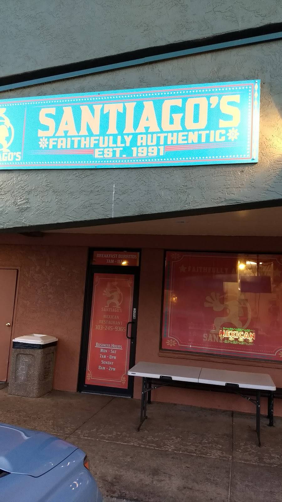 Santiagos Mexican Restaurant | restaurant | 1325 Broadway #105, Boulder, CO 80302, USA | 3032459365 OR +1 303-245-9365