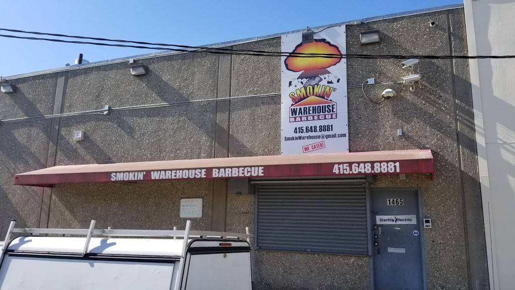 Smokin Warehouse Barbecue | restaurant | 1465 Carroll Ave, San Francisco, CA 94124, USA | 4156488881 OR +1 415-648-8881