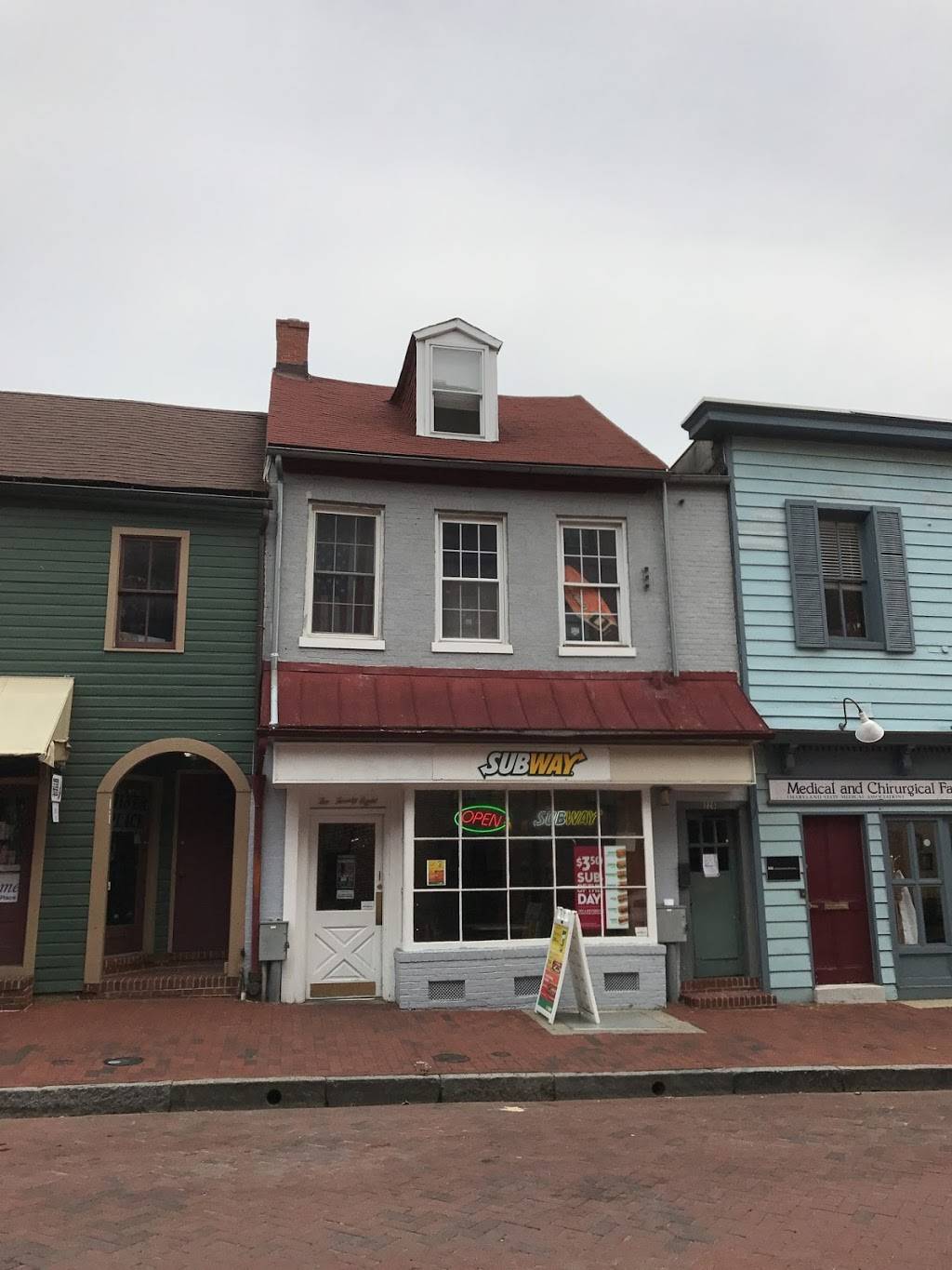 Subway | restaurant | 228 Main St, Annapolis, MD 21401, USA | 4109900095 OR +1 410-990-0095