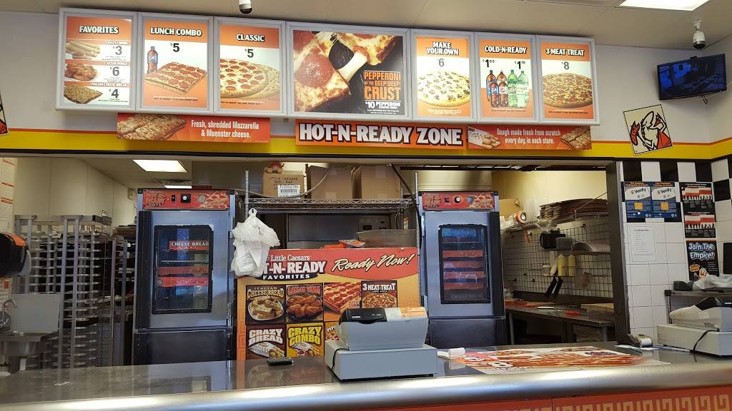 Little Caesars Pizza | meal takeaway | 38960 Cherry Hill Rd, Westland, MI 48185, USA | 7347220290 OR +1 734-722-0290