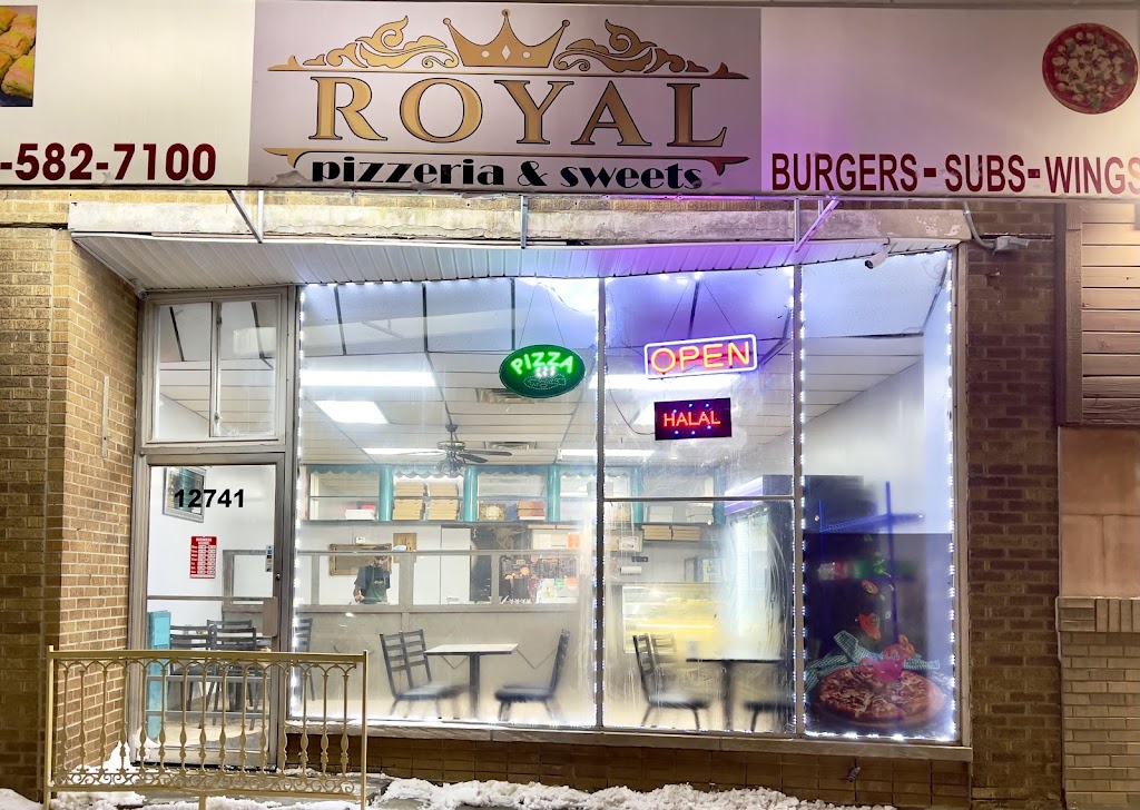 Royal pizzeria & sweets | restaurant | 12741 W Warren Ave, Dearborn, MI 48126, USA | 3135827100 OR +1 313-582-7100