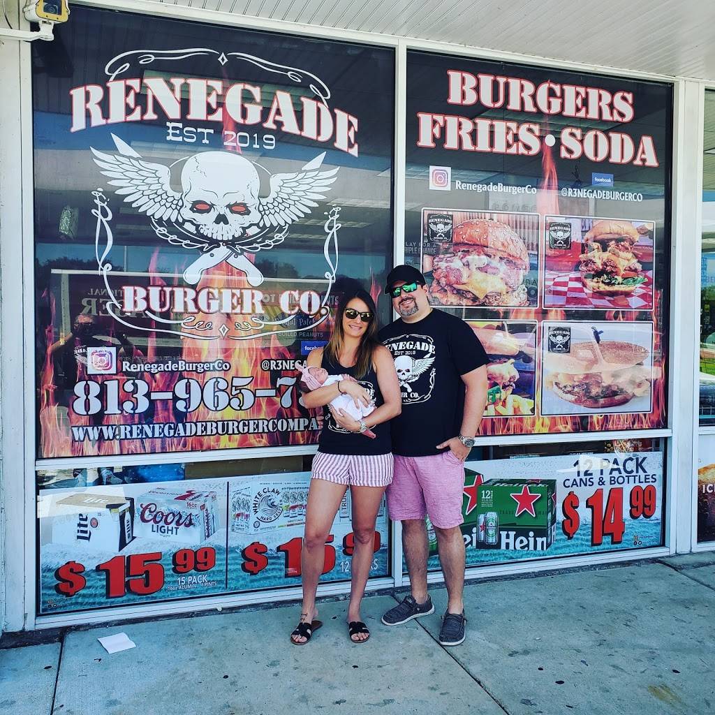 RENEGADE BURGER COMPANY LLC | meal takeaway | 6908 Sheldon Rd, Tampa, FL 33615, USA | 8139657959 OR +1 813-965-7959