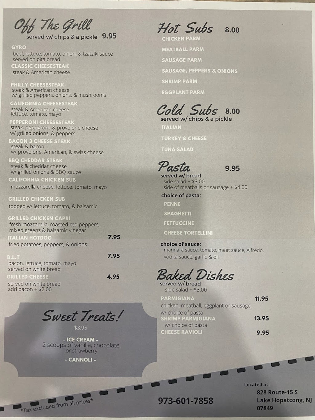 Right Turn Grill | restaurant | 828 NJ-15 South, Jefferson, NJ 07849, USA | 9736017858 OR +1 973-601-7858