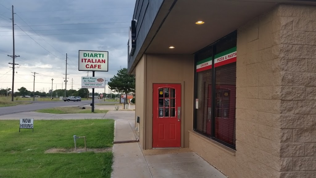 Diarti Italian Cafe | restaurant | 2808 8th St, Woodward, OK 73801, USA | 5802545600 OR +1 580-254-5600