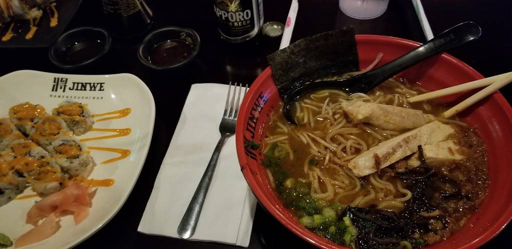 Jinwe Sushi & Ramen Bar | restaurant | 145 Oyster Creek Dr #1A, Lake Jackson, TX 77566, USA | 9792928278 OR +1 979-292-8278