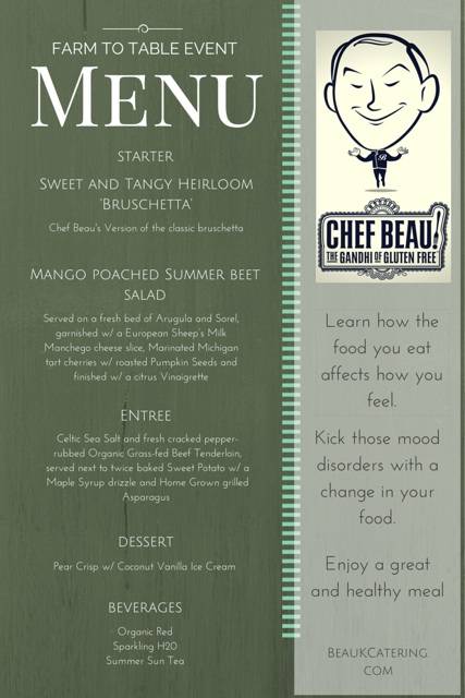 Chef Beau’s Klean Kitchen | restaurant | 26 Calendar Ave, La Grange, IL 60525, USA | 7083544844 OR +1 708-354-4844