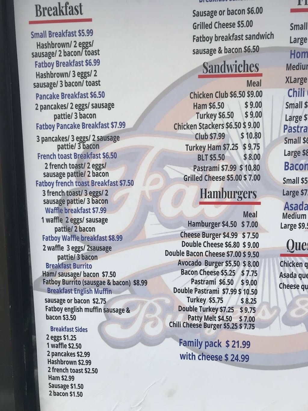 Fat Boys Burgers & Fries | restaurant | 7651 San Pedro St, Los Angeles, CA 90003, USA | 3239207741 OR +1 323-920-7741