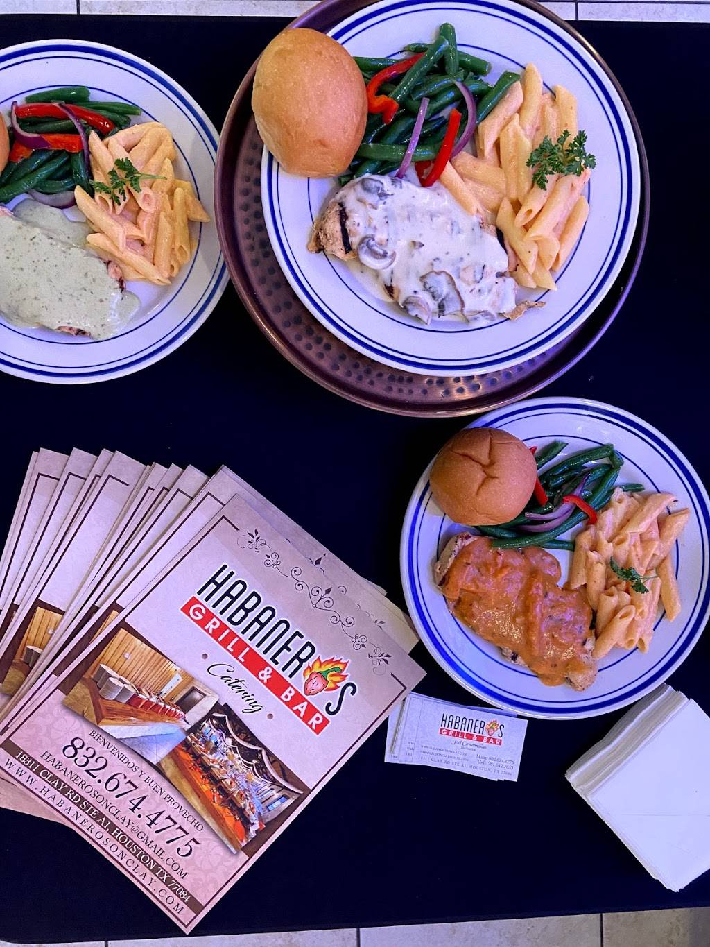 Habaneros Grill & Bar | restaurant | 18311 Clay Rd #A1, Houston, TX 77084, USA | 8326744775 OR +1 832-674-4775