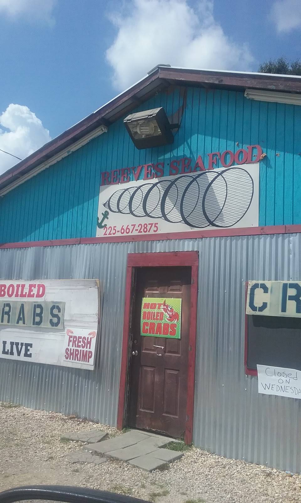 Reeves Seafood Shack | restaurant | 34807 LA-16, Denham Springs, LA 70706, USA | 2256672875 OR +1 225-667-2875