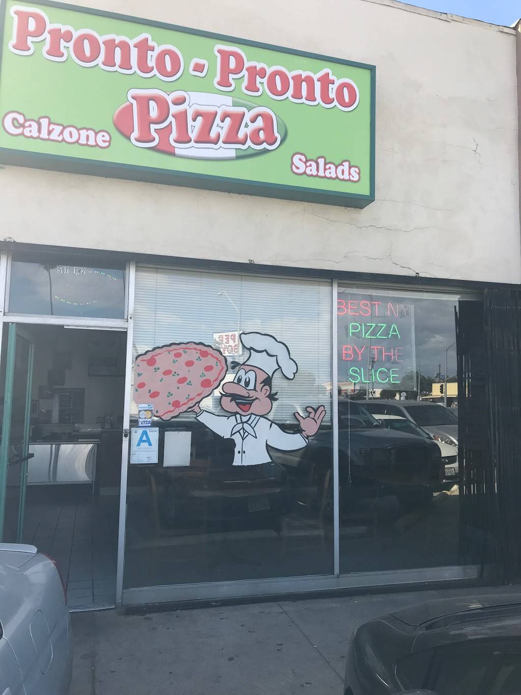 Pronto Pronto Pizza | restaurant | 597 1/2 South La Brea Ave, Inglewood, CA 90301, USA | 3106770777 OR +1 310-677-0777