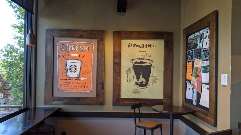 Starbucks | cafe | 27 N Main St STE A, Angels Camp, CA 95222, USA | 2097361297 OR +1 209-736-1297