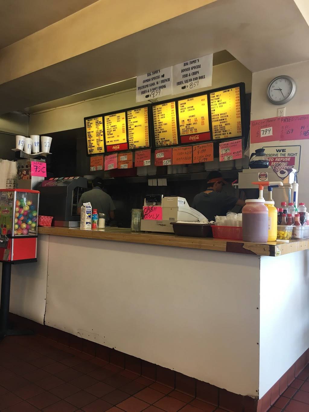 Big Tomys | restaurant | 5421 Sepulveda Blvd, Culver City, CA 90230, USA | 3103901049 OR +1 310-390-1049