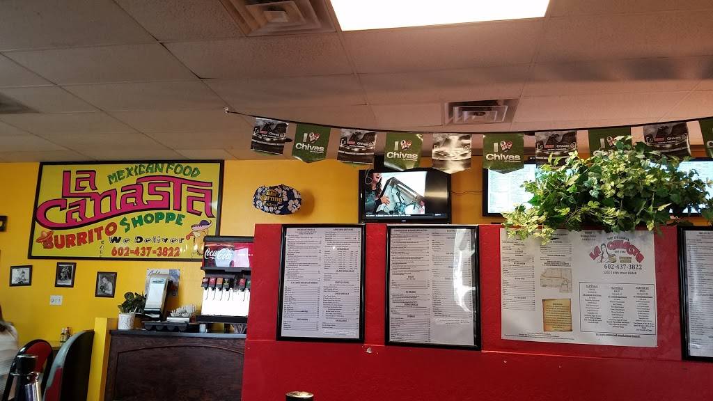 La Canasta Burrito Shoppe | restaurant | 3202 S 40th St, Phoenix, AZ 85040, USA | 6024373822 OR +1 602-437-3822