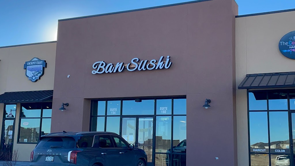 Ban Sushi | restaurant | 11910 Tourmaline Dr Ste 154&160, Peyton, CO 80831, USA | 7193008970 OR +1 719-300-8970