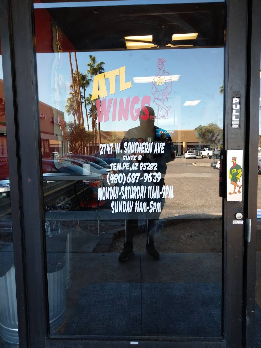 ATL Wings | restaurant | 2747 W Southern Ave #8, Tempe, AZ 85282, USA | 4806879639 OR +1 480-687-9639