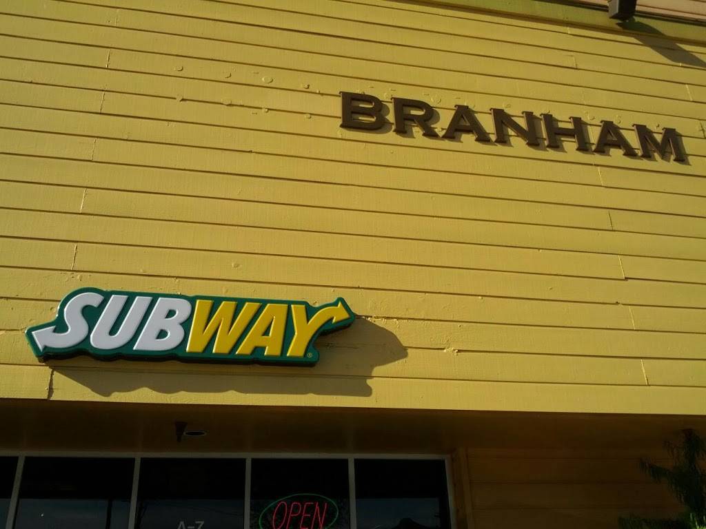 Subway Restaurants | restaurant | 1711 Branham Lane #A-7, Branham Shopping Center, San Jose, CA 95118, USA | 4088268360 OR +1 408-826-8360
