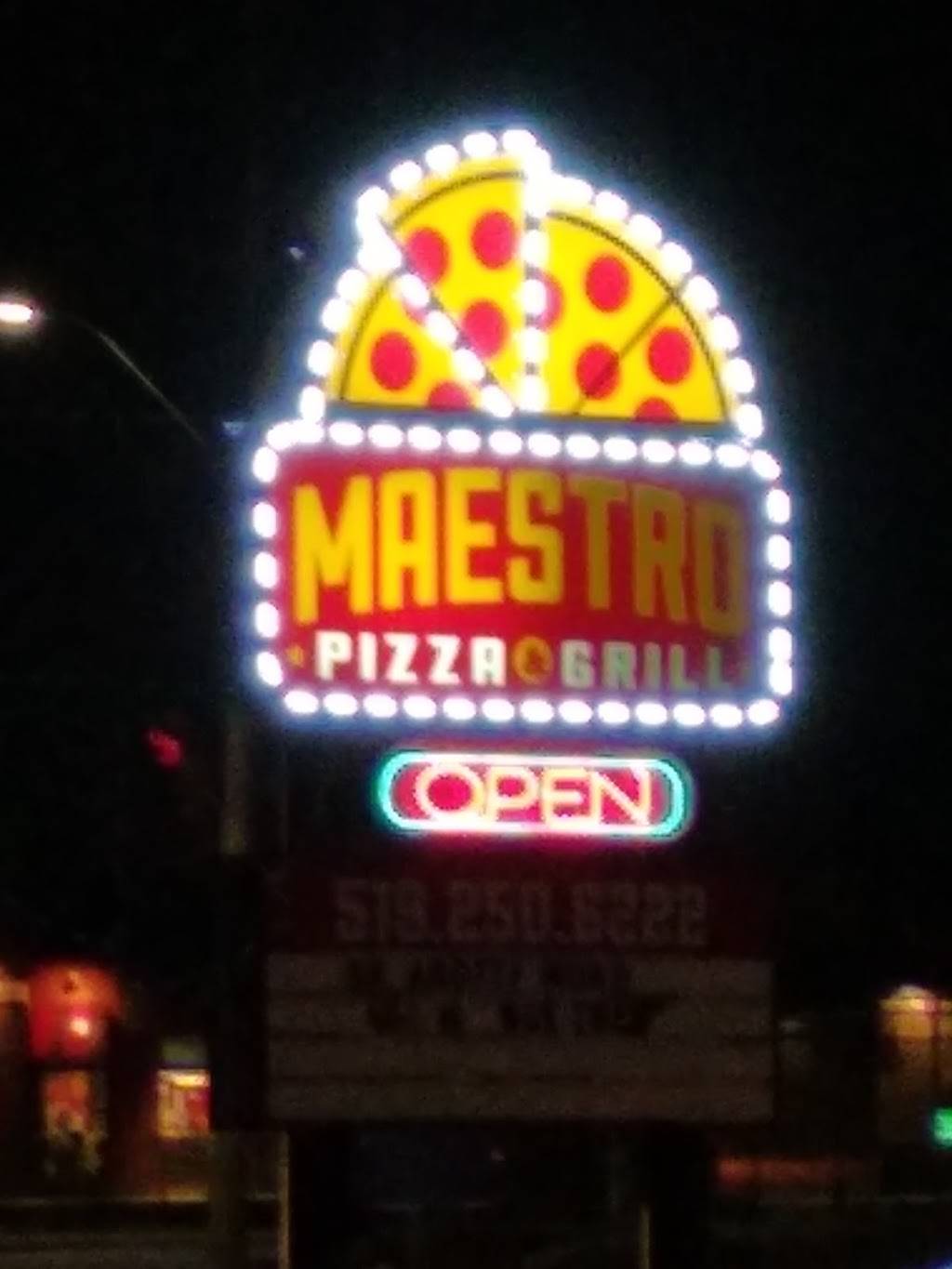 Maestro Pizza and Grill | restaurant | 2421 Walker Rd, Windsor, ON N8W 3P8, Canada | 5192506222 OR +1 519-250-6222