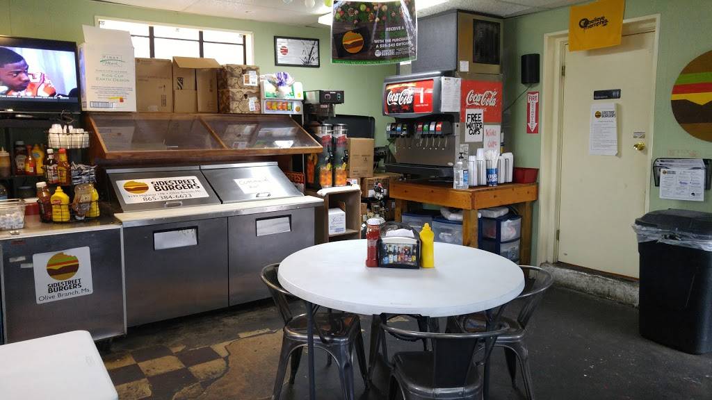 Sidestreet Burgers | restaurant | 9199 MS-178, Olive Branch, MS 38654, USA | 9015964749 OR +1 901-596-4749