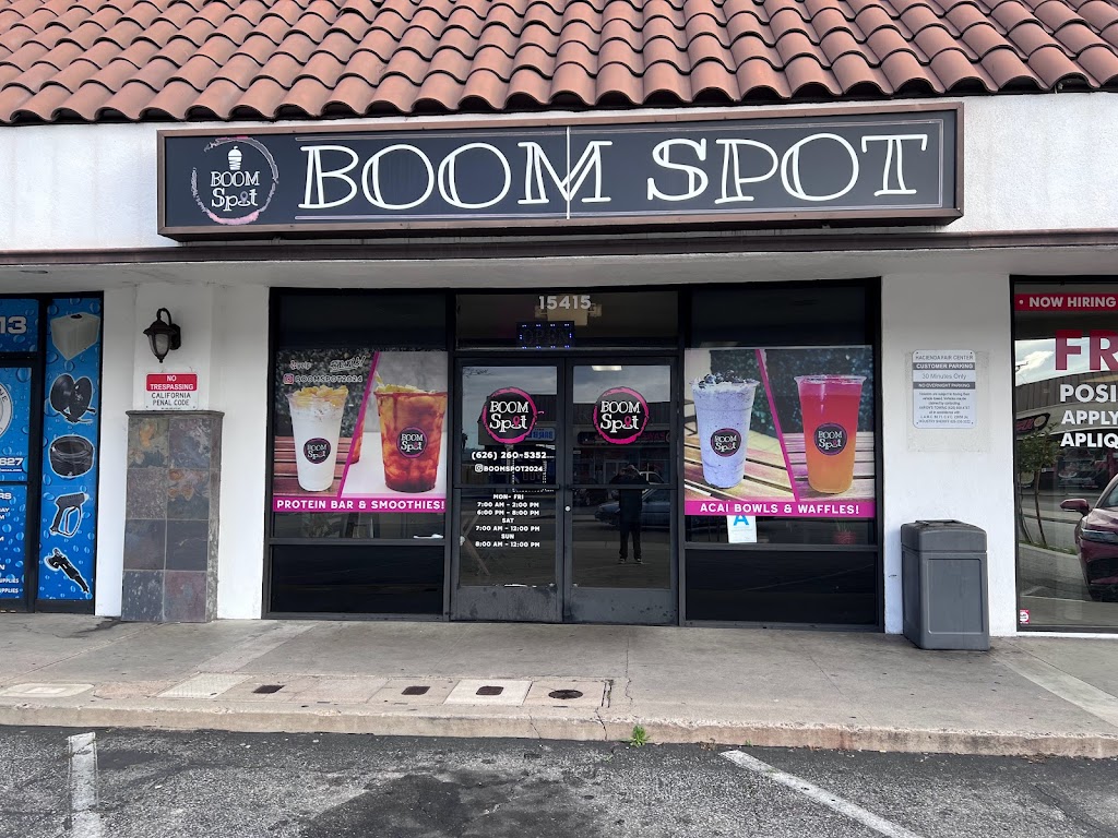 Boom Spot. Protein Shakes. Energy drinks | restaurant | 15415 Fairgrove Ave, La Puente, CA 91744, USA | 6262605352 OR +1 626-260-5352