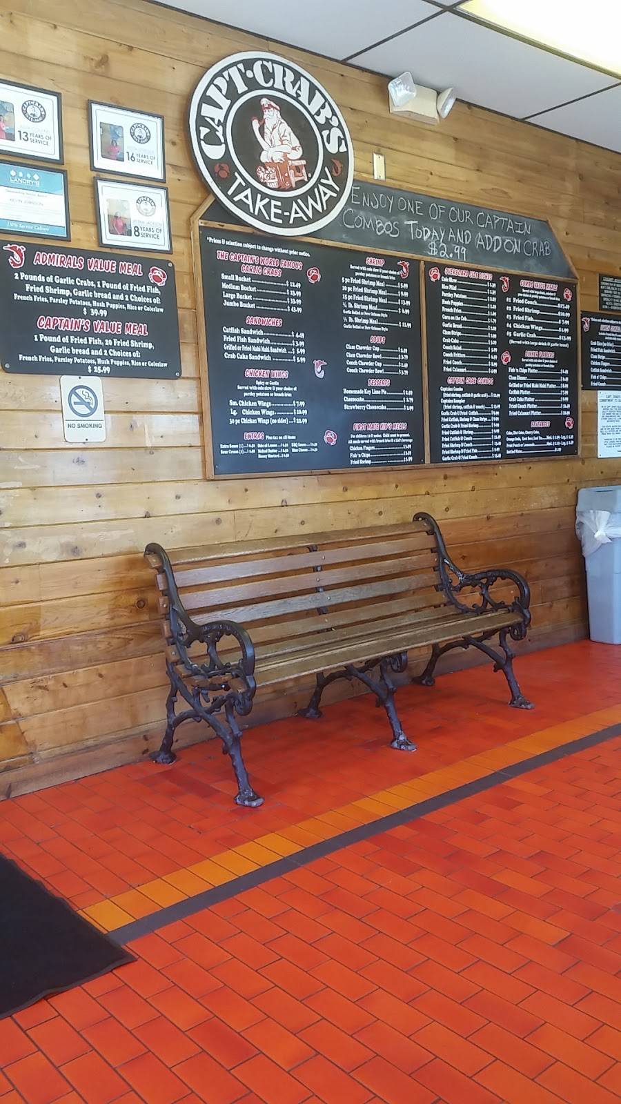 Captain Crabs Take Away | restaurant | 4775 NW 183rd St, Miami Gardens, FL 33055, USA | 3056204333 OR +1 305-620-4333