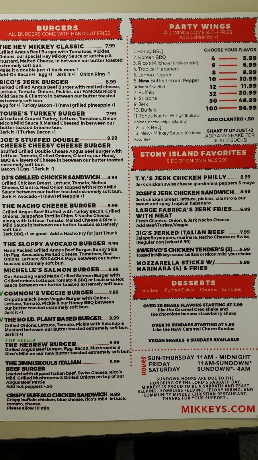 Mikkeys Retro Grill Stony Island | restaurant | 8126 S Stony Island Ave, Chicago, IL 60617, USA | 7739022800 OR +1 773-902-2800