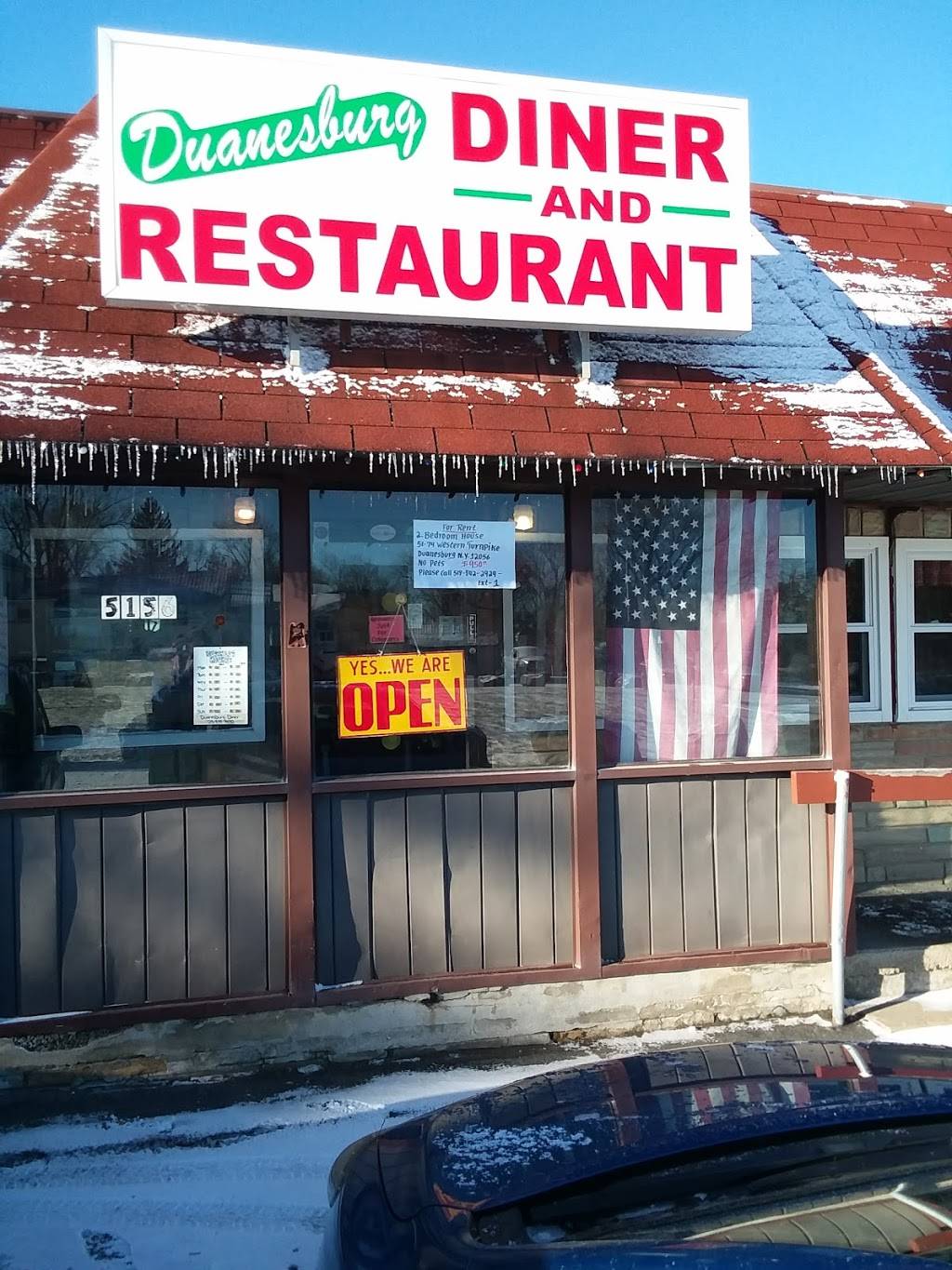 Duanesburg Diner & Restaurant | restaurant | 5156 Western Turnpike, Duanesburg, NY 12056, USA | 5188958843 OR +1 518-895-8843