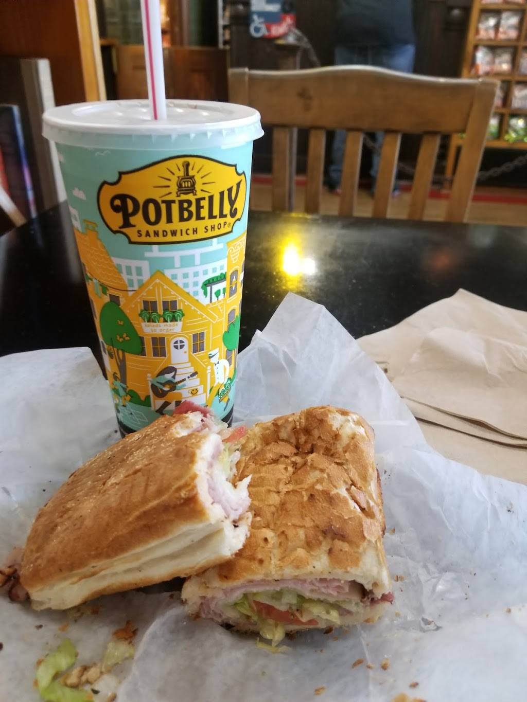 Potbelly Sandwich Shop | restaurant | 15901 S Harlem Ave, Tinley Park, IL 60477, USA | 7084442303 OR +1 708-444-2303