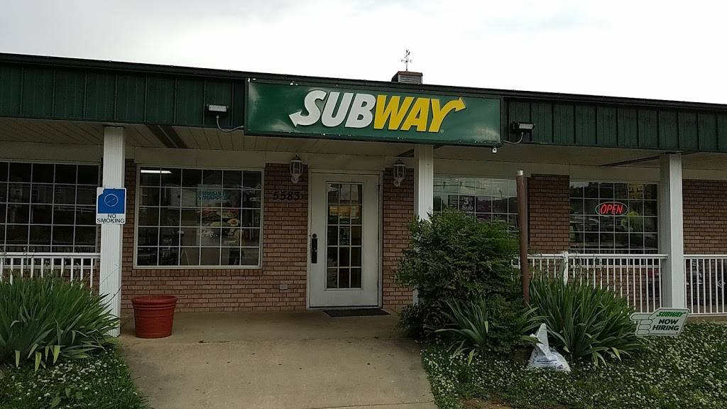 Subway | restaurant | 5583 Hendersonville Rd, Fletcher, NC 28732, USA | 8286540999 OR +1 828-654-0999