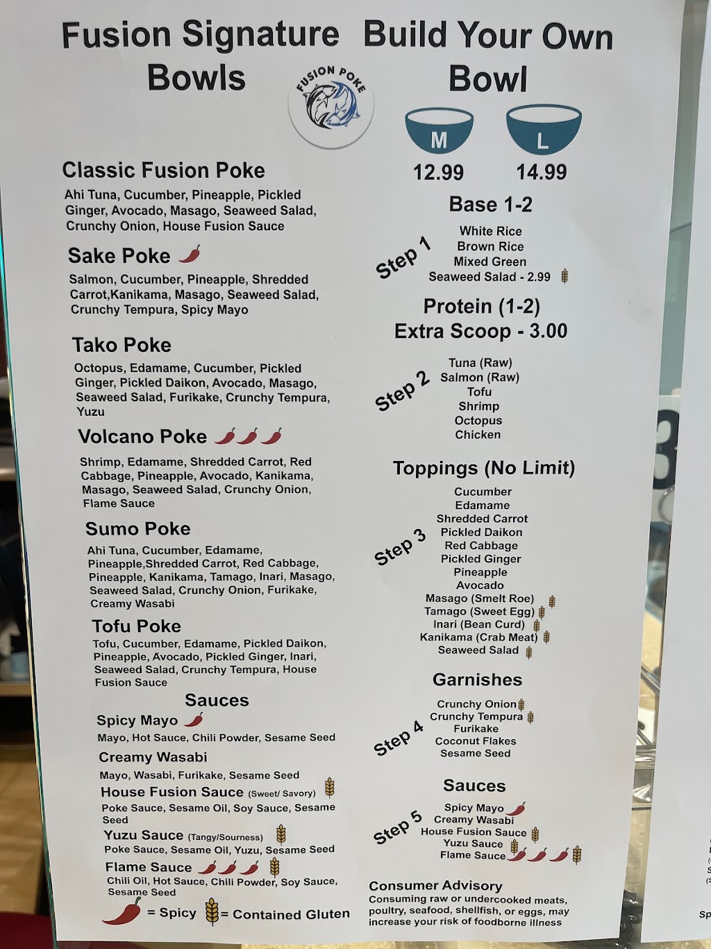 Fusion Poke Jefferson | restaurant | 1433 N Jefferson St, Milwaukee, WI 53202, USA | 4147631166 OR +1 414-763-1166