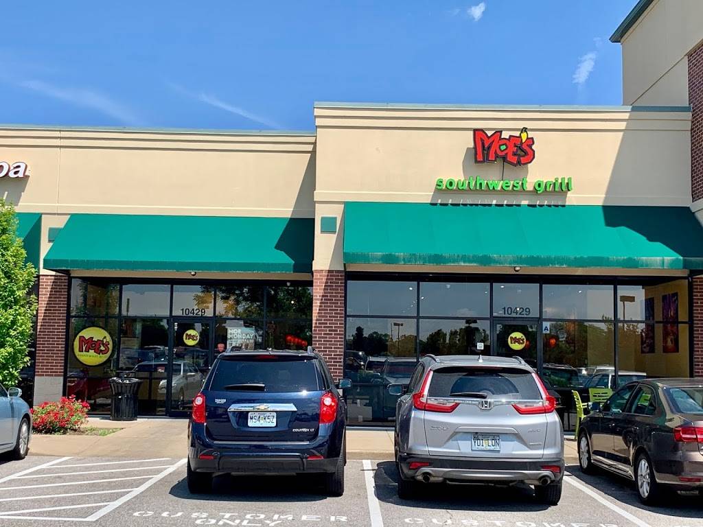 Moes Southwest Grill | restaurant | 10429 Olive Blvd, Creve Coeur, MO 63141, USA | 3147316637 OR +1 314-731-6637