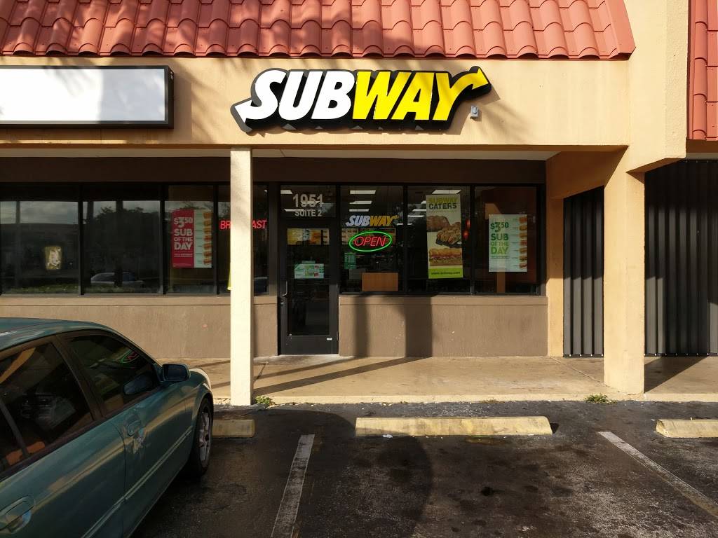 Subway | meal takeaway | 1951 NW 9th Ave Unit 2, Fort Lauderdale, FL 33311, USA | 9543063793 OR +1 954-306-3793