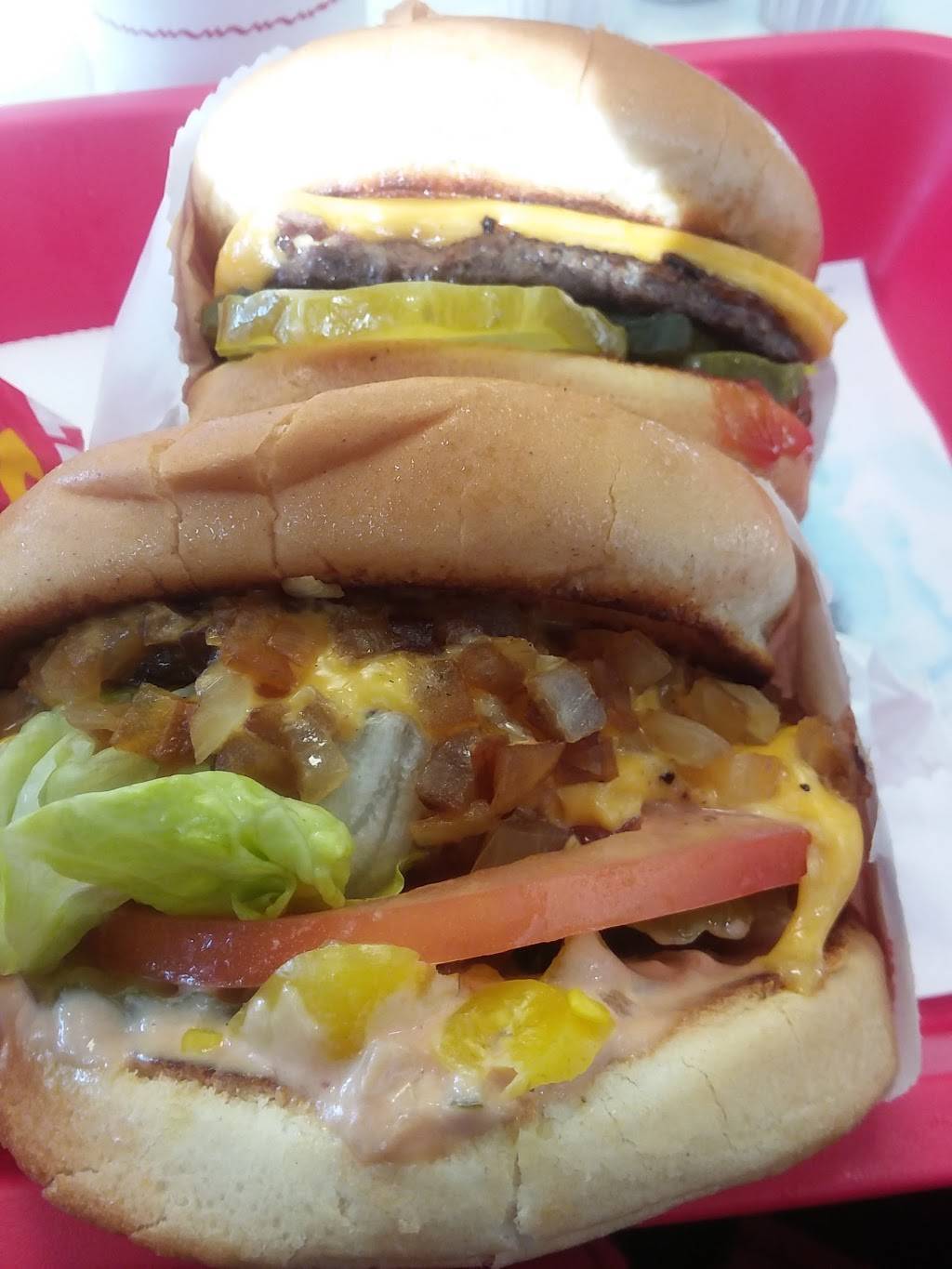 In-N-Out Burger | restaurant | 9855 Sierra Ave, Fontana, CA 92335, USA | 8007861000 OR +1 800-786-1000