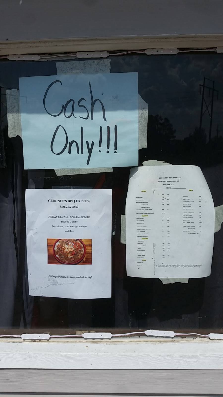 BBQ Express | restaurant | Parkin, AR 72373, USA | 8707557832 OR +1 870-755-7832