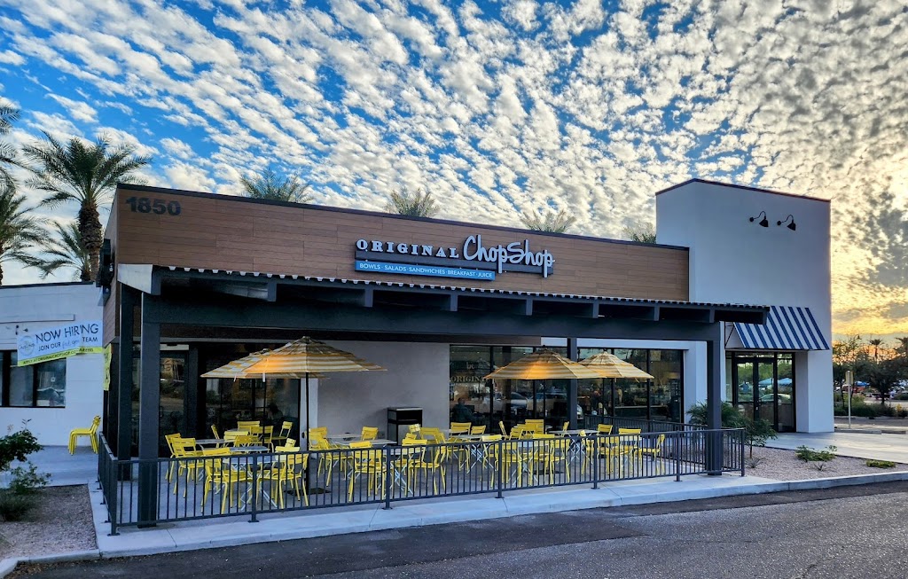 Original ChopShop | restaurant | 1850 S Val Vista Dr suite 101, Mesa, AZ 85204, USA | 4808682844 OR +1 480-868-2844