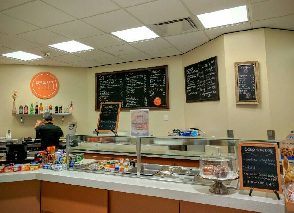 Corporate Deli | restaurant | 600 108th Ave NE Suite 10, Bellevue, WA 98004, USA | 4254538607 OR +1 425-453-8607