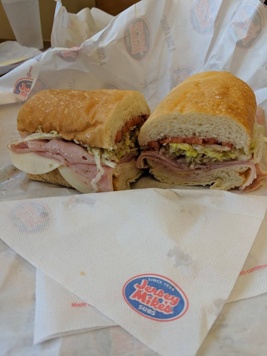 Jersey Mikes Subs | meal takeaway | 1204 N Interstate Dr Suite 150, Norman, OK 73072, USA | 4053215100 OR +1 405-321-5100