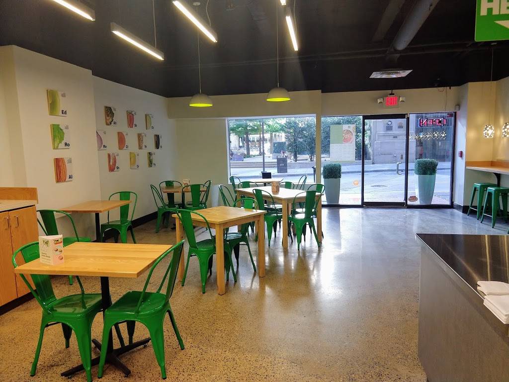 Freshii | restaurant | 1412 Main St #101, Dallas, TX 75202, USA | 2147486000 OR +1 214-748-6000