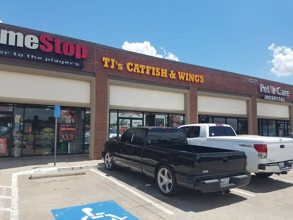 Tjs Catfish & Wings | restaurant | 4261 Green Oaks Blvd #506, Arlington, TX 76016, USA | 8175721600 OR +1 817-572-1600