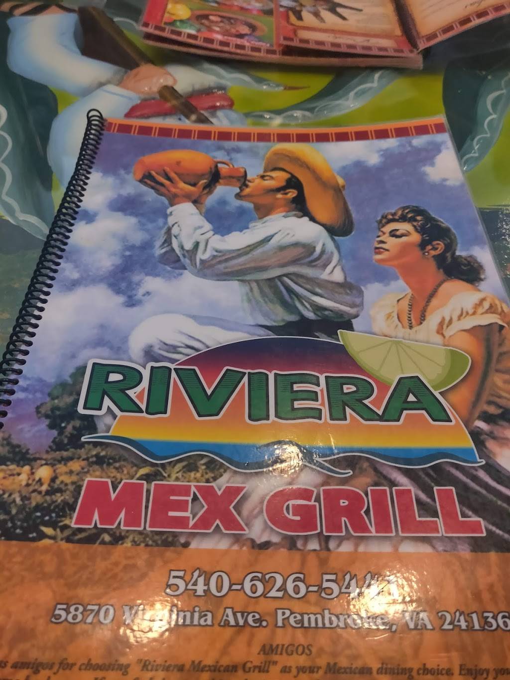 Riviera Mex Grill | restaurant | 5870 Virginia Ave, Pembroke, VA 24136, USA | 5406265441 OR +1 540-626-5441