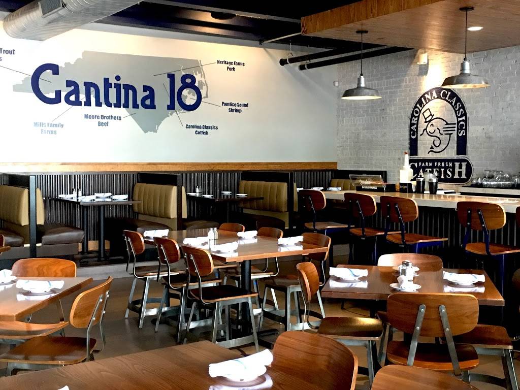 Cantina 18 | restaurant | 433 Daniels St, Raleigh, NC 27605, USA | 9198359911 OR +1 919-835-9911
