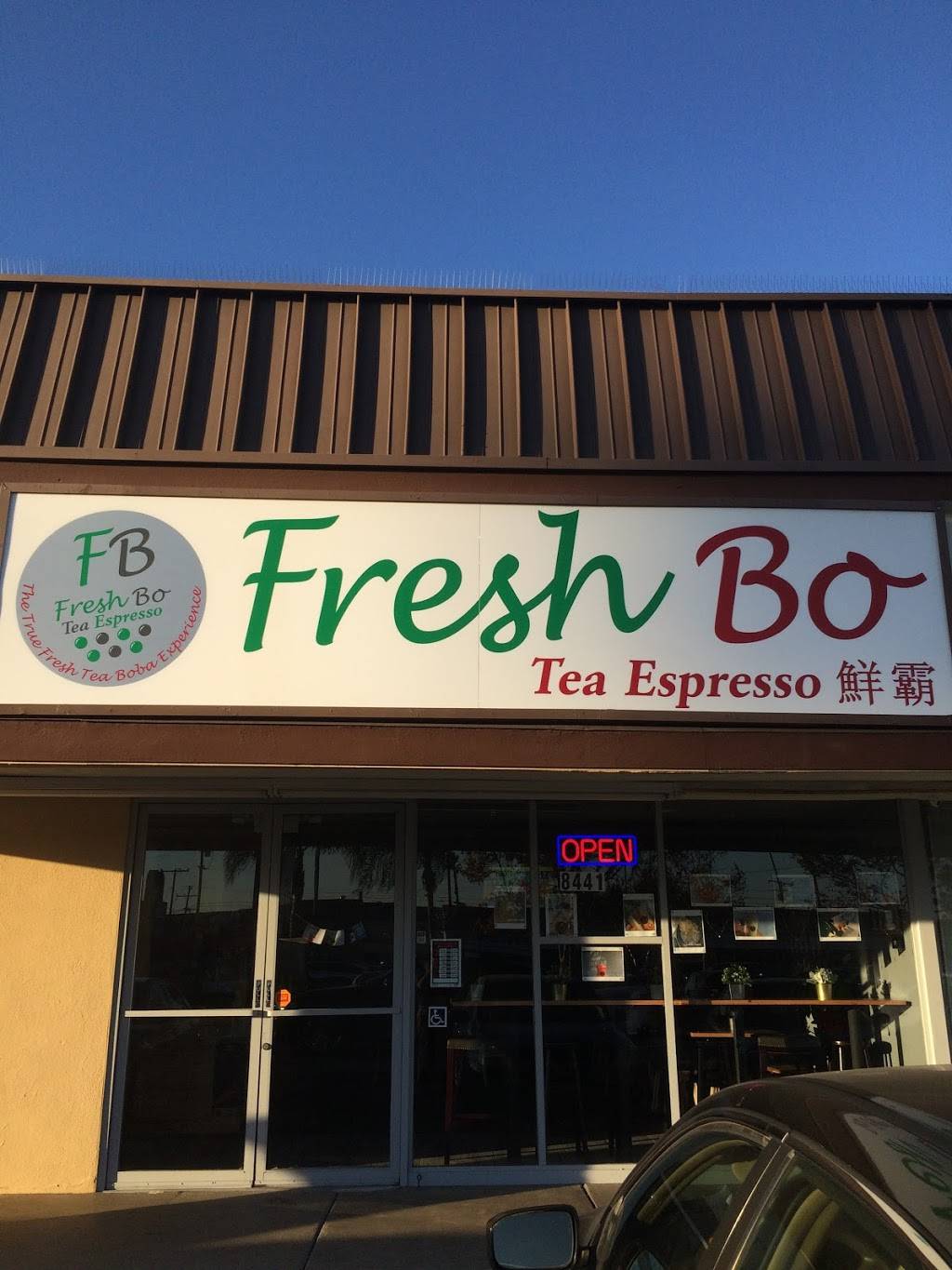 Fresh Bo Tea Lounge | restaurant | 8441 Westminster Blvd, Westminster, CA 92683, USA | 7144677232 OR +1 714-467-7232