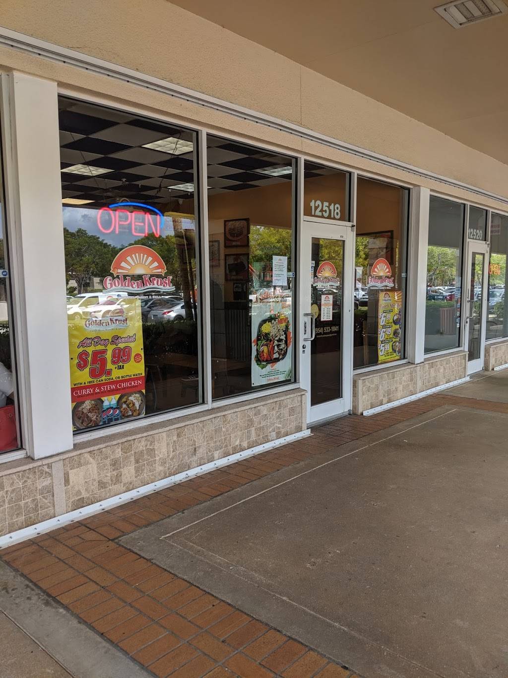 Golden Krust Caribbean Restaurant | restaurant | 12518 W Sunrise Blvd, Sunrise, FL 33323, USA | 9545331041 OR +1 954-533-1041