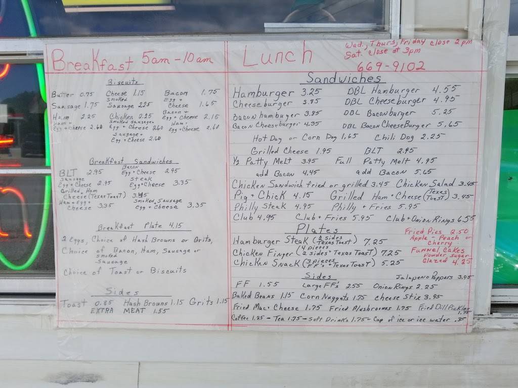 Shelby Sandwich Shop | restaurant | 11050 Co Rd 42, Shelby, AL 35143, USA | 2056699102 OR +1 205-669-9102