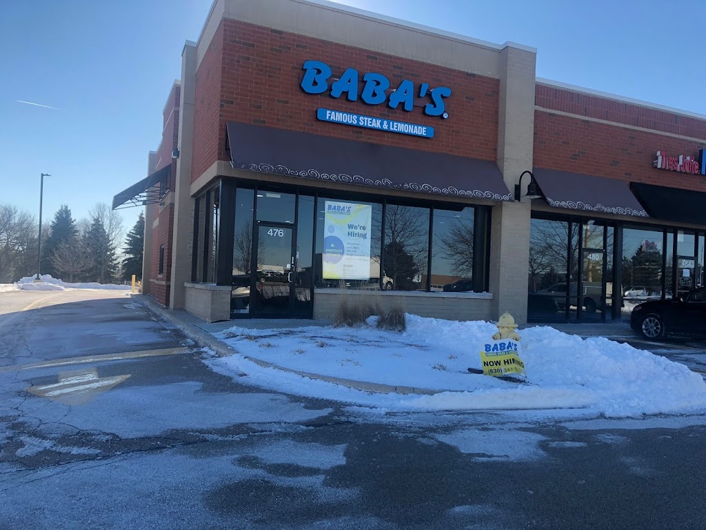 Babas Famous Steak and Lemonade - Carol Stream, IL | restaurant | 476 W Army Trail Rd, Carol Stream, IL 60188, USA | 6308556622 OR +1 630-855-6622