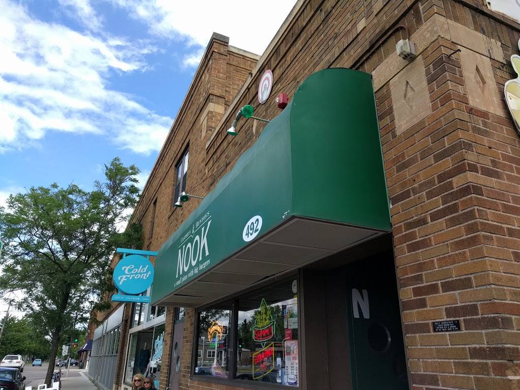 The Nook | restaurant | 492 Hamline Ave S, St Paul, MN 55116, USA | 6516984347 OR +1 651-698-4347