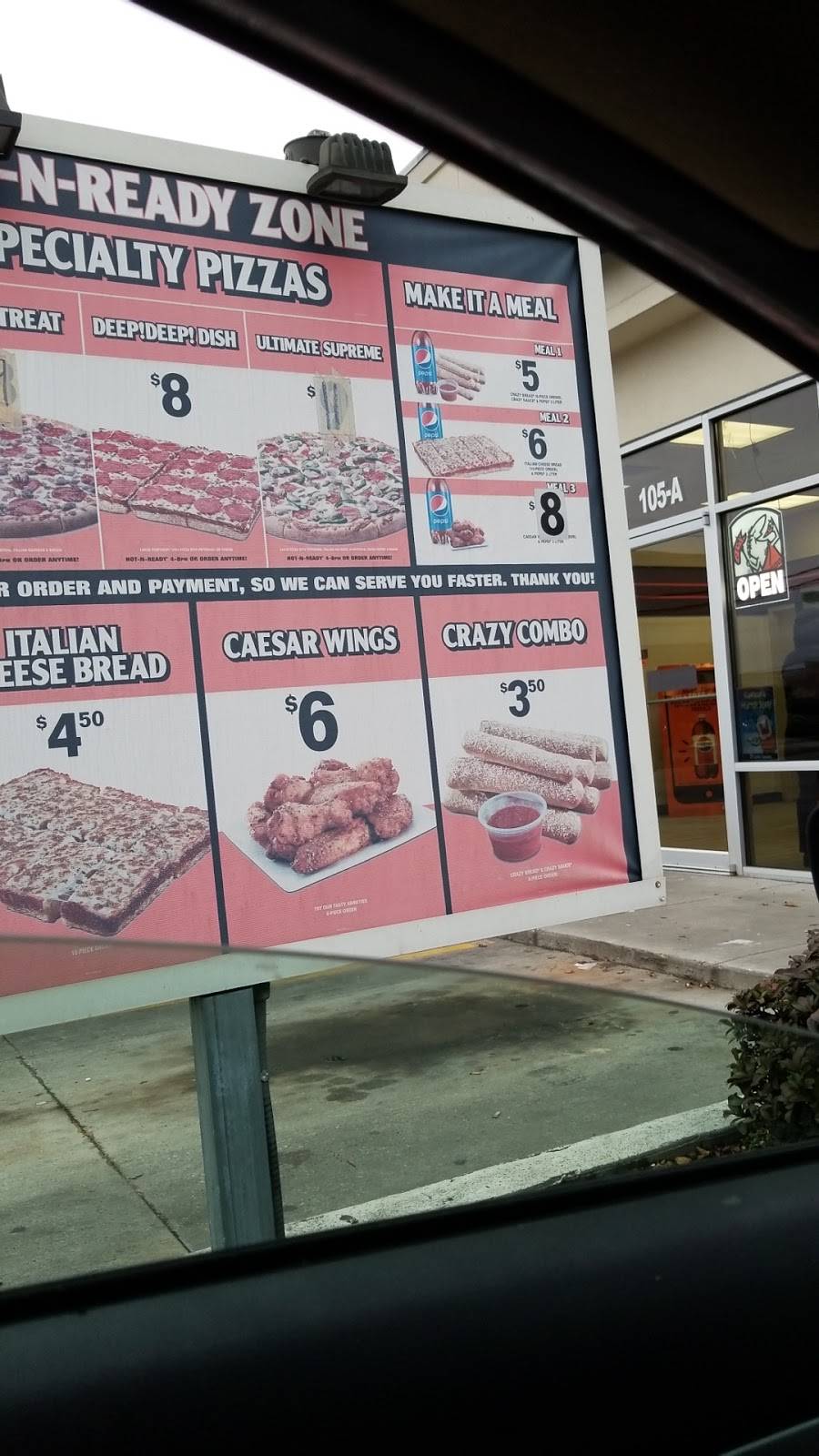 Little Caesars Pizza | meal delivery | 105 Florida Blvd WEST, Denham Springs, LA 70726, USA | 2256644442 OR +1 225-664-4442