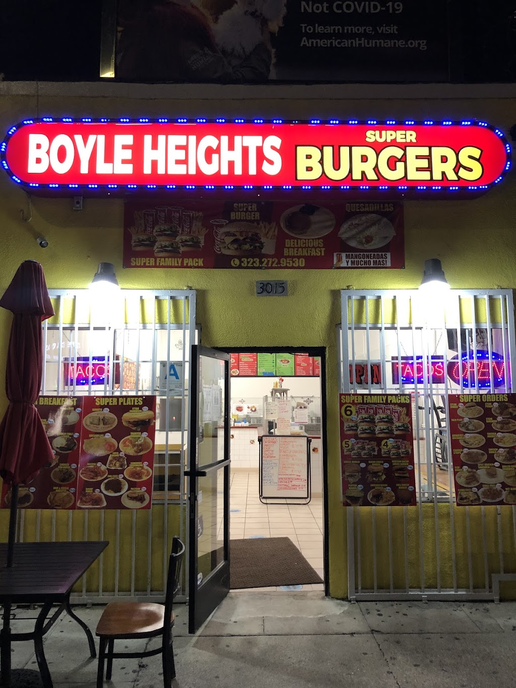 Boyle Heights Super Burgers | restaurant | 3015 Wabash Ave, Los Angeles, CA 90063, USA | 2134662082 OR +1 213-466-2082