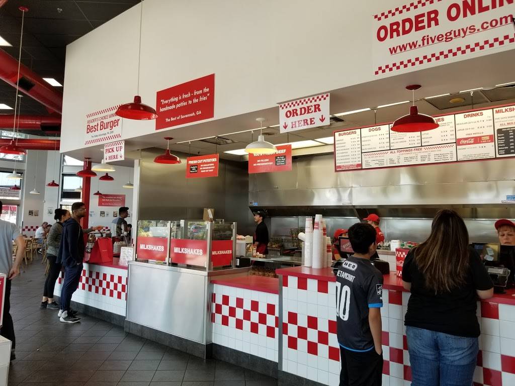 Five Guys | meal takeaway | 43518 Christy St, Fremont, CA 94538, USA | 5103531331 OR +1 510-353-1331